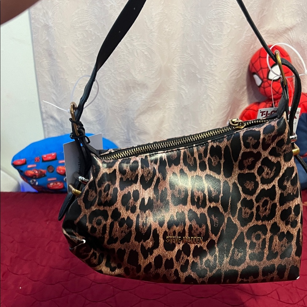 Steve Madden Animal Print Shoulder Bag